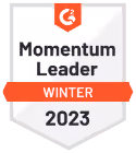 G2 Momentum Leader Winter 2023