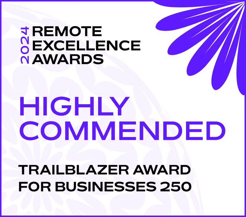 Remote Excellence Awards Trailblazer