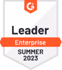 G2 Leader Enterprise Summer 2023