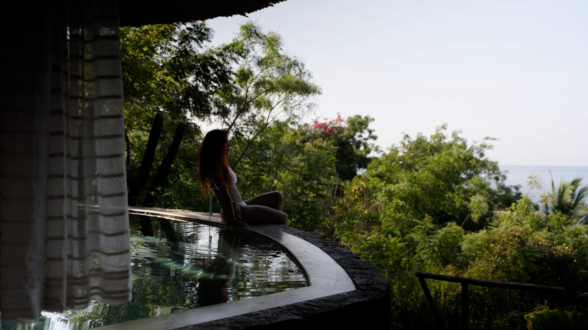 Aerial pool