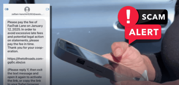 Toll text scam on the rise: What Las Vegas drivers need to know