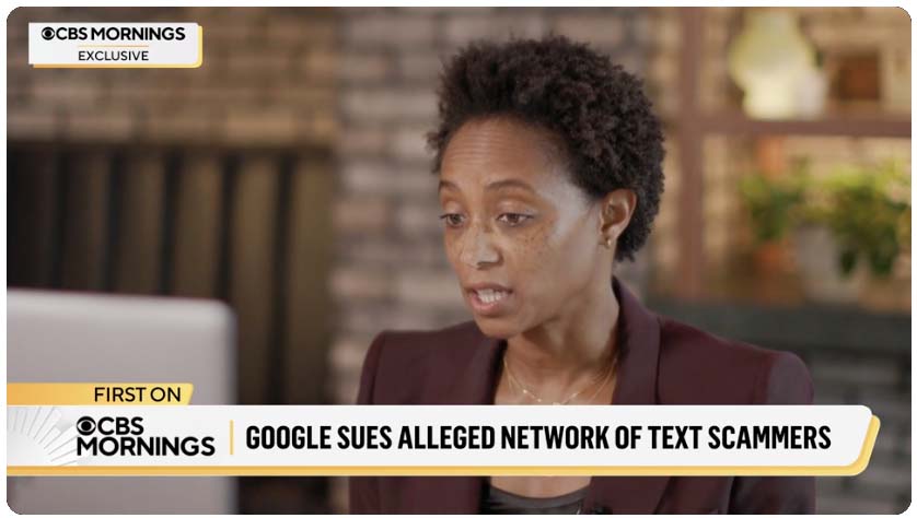Kevin Gosschalk in CBS News: Google's Phishing Lawsuit Could Make Scammers Think Twice