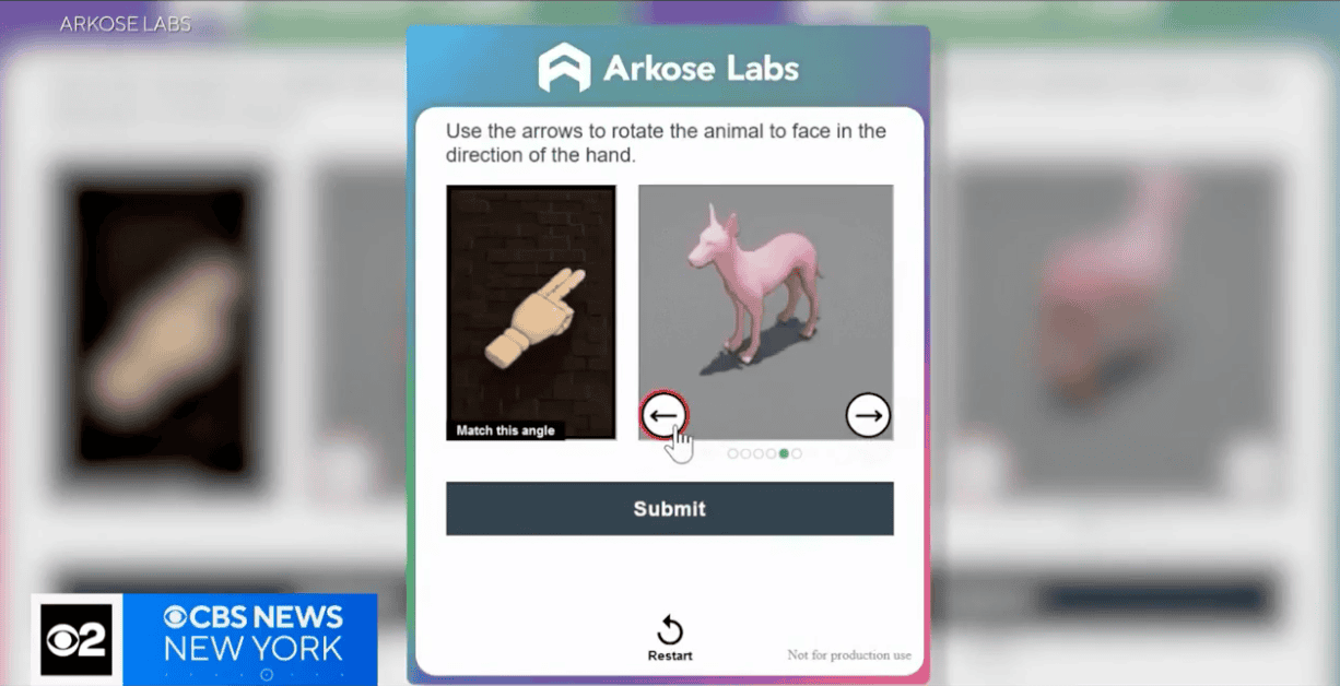 Arkose Labs on CBS News