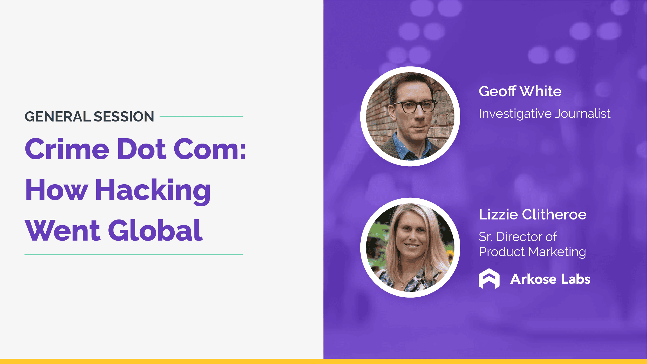 Virtual Summit Session: Crime Dot Com - How Hacking Went Global