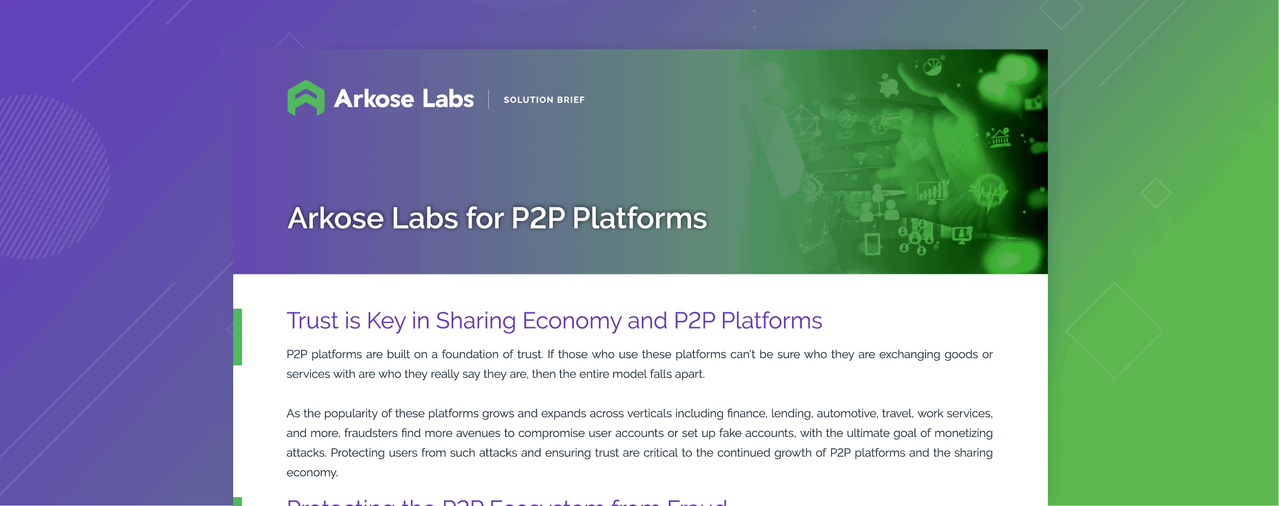 Arkose Labs for P2P Platforms