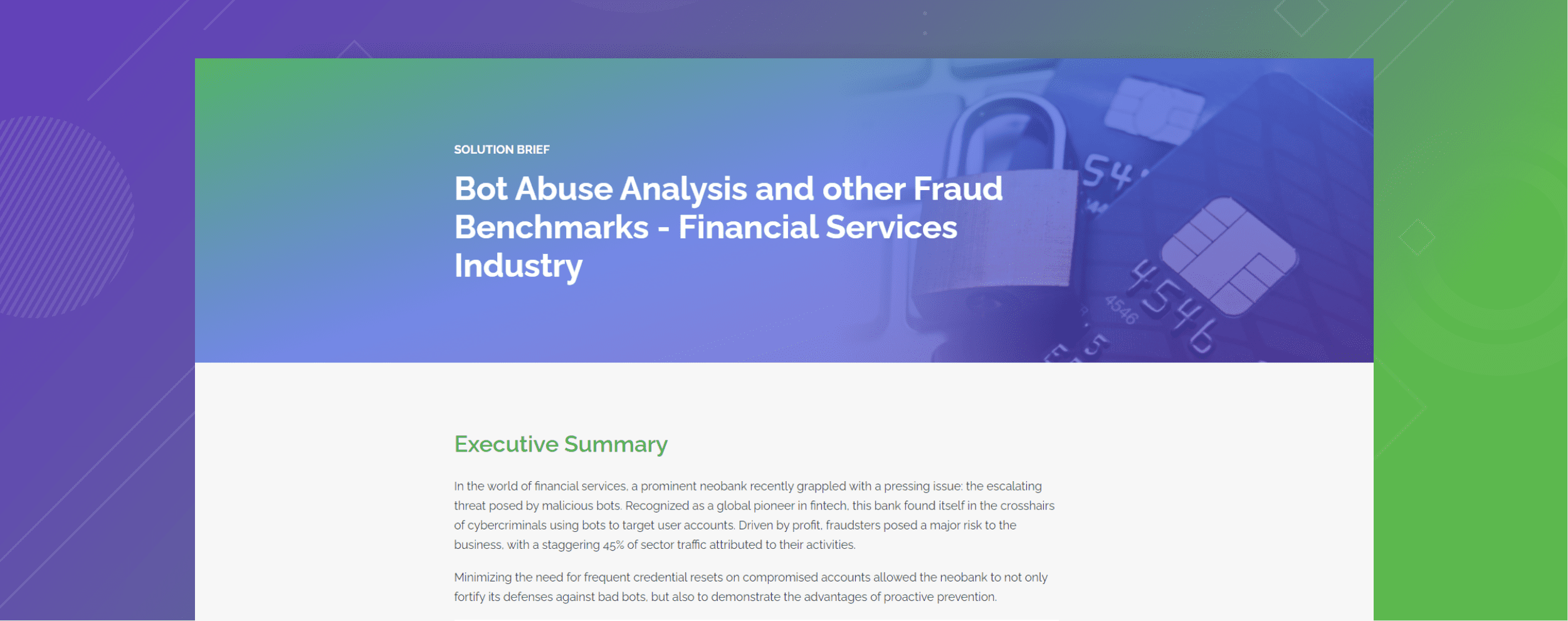 BAA-Financial Services Industry