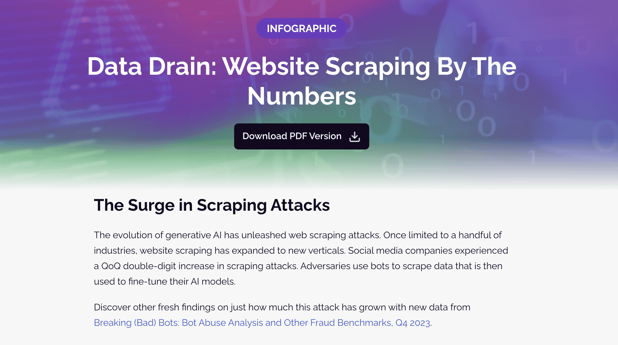 Web scraping infographic arkose labs