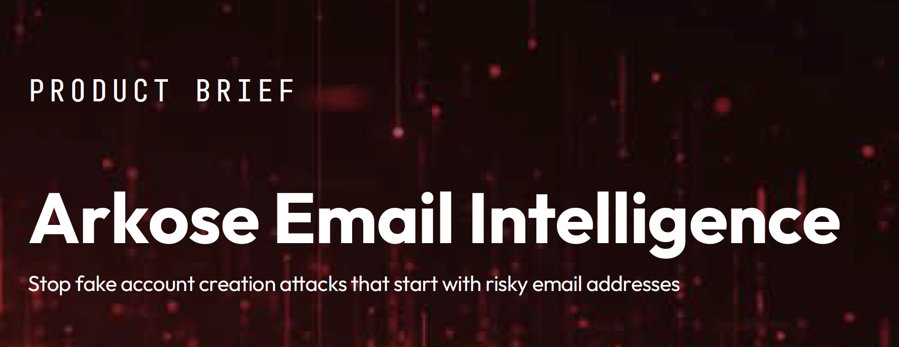 Arkose Email Intelligence