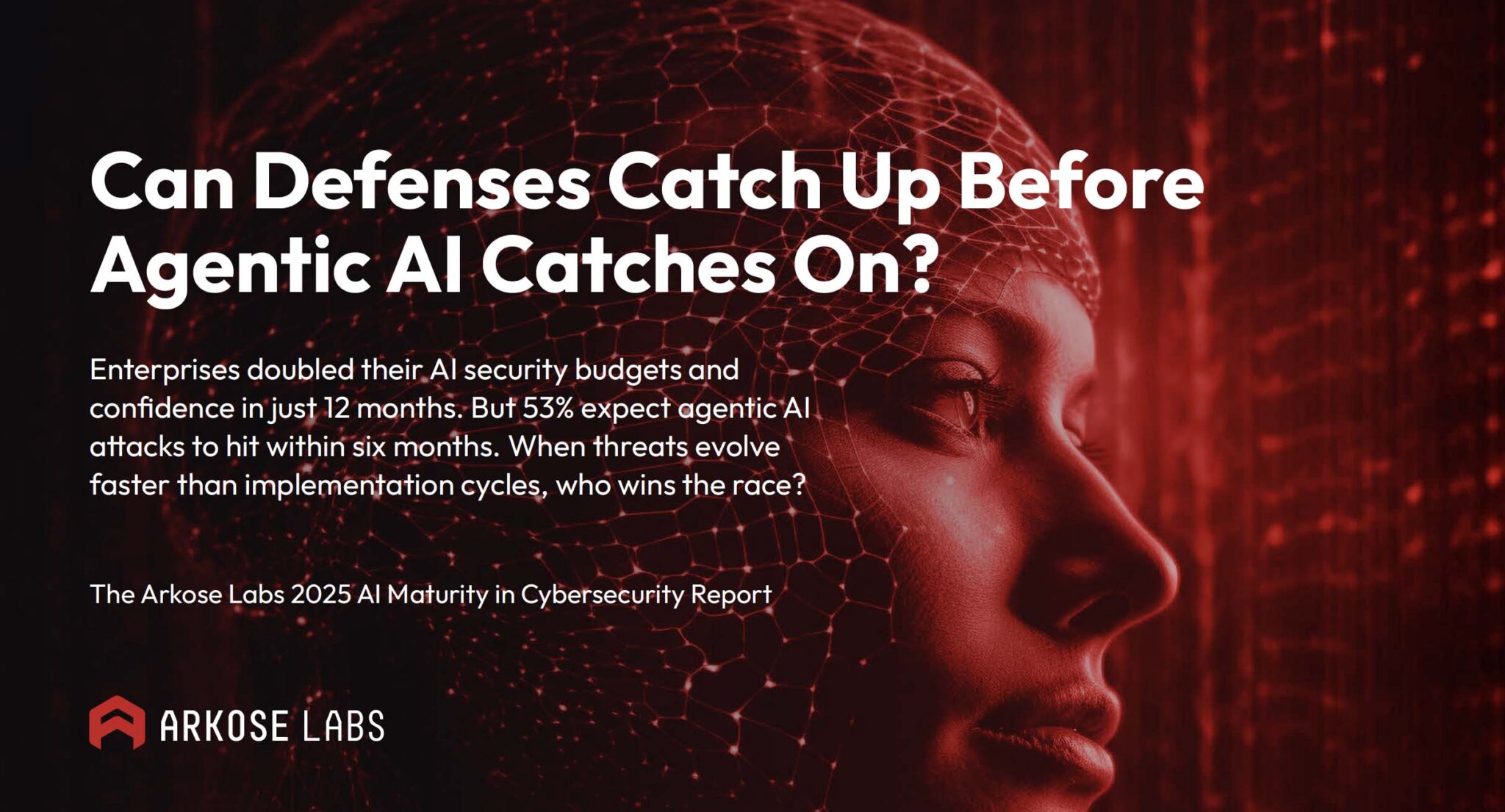 2025 AI maturity cybersecurity report cover image