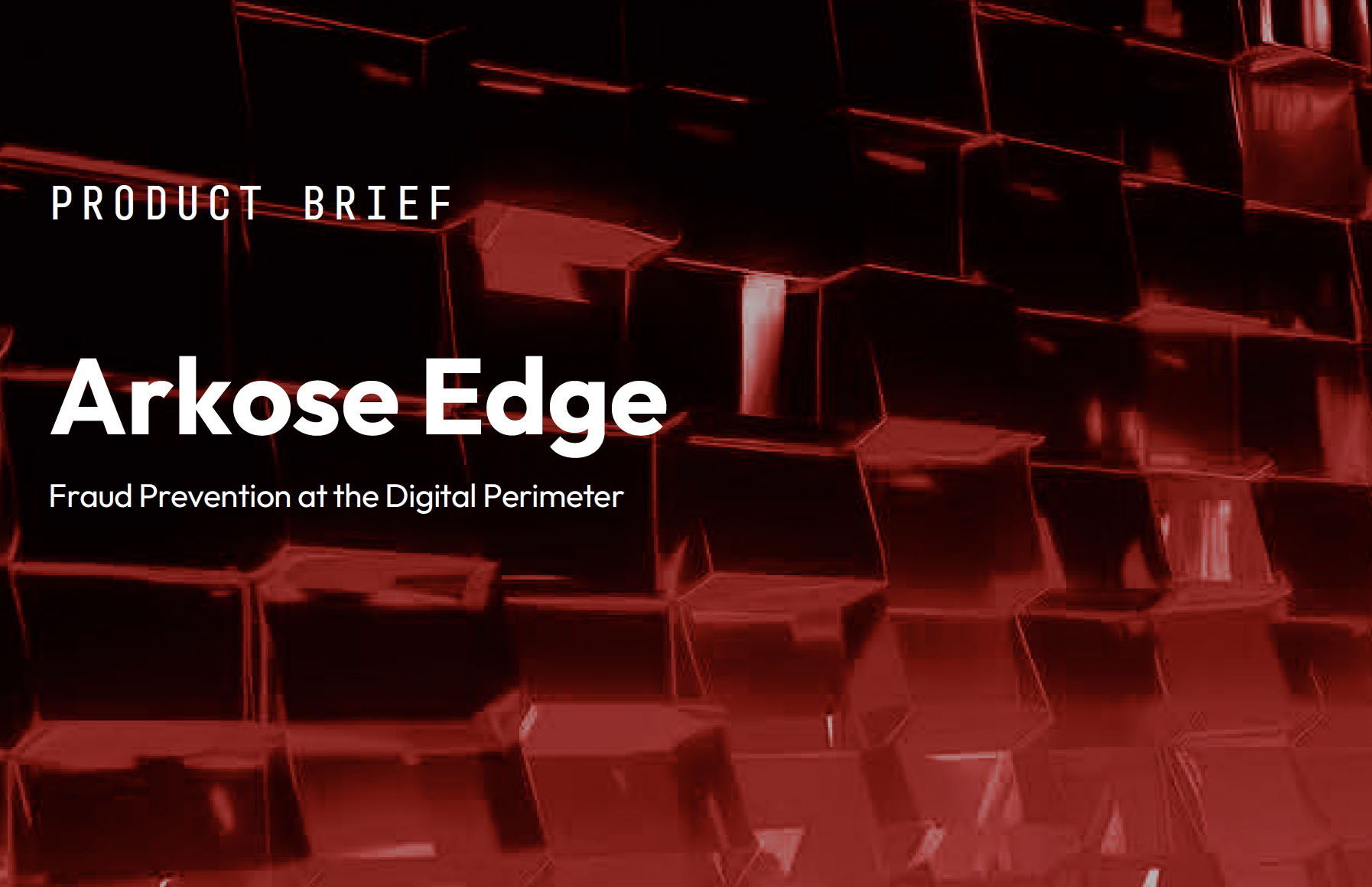 arkose edge product brief cover