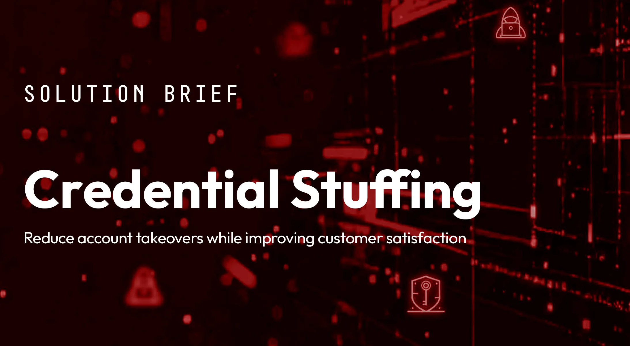 Credential Stuffing Solution Brief cover