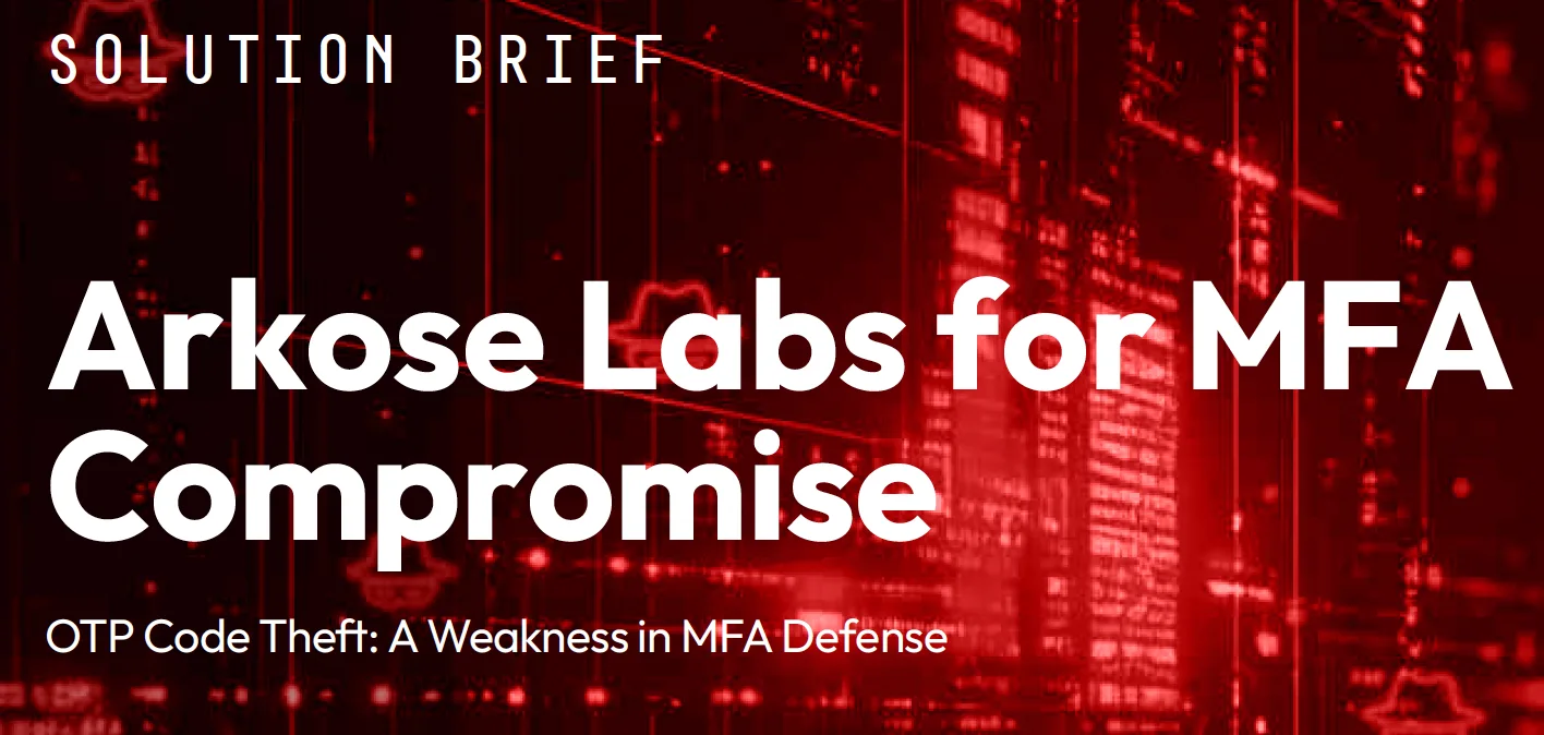 MFA Compromise Solution Brief cover