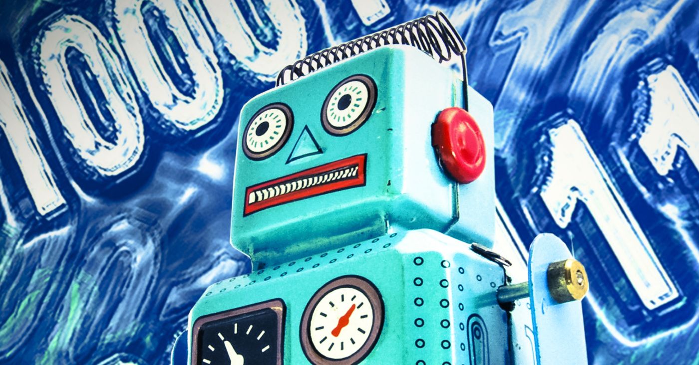 Illustration of a robot at a security operations center console, representing agentic AI in SecOps