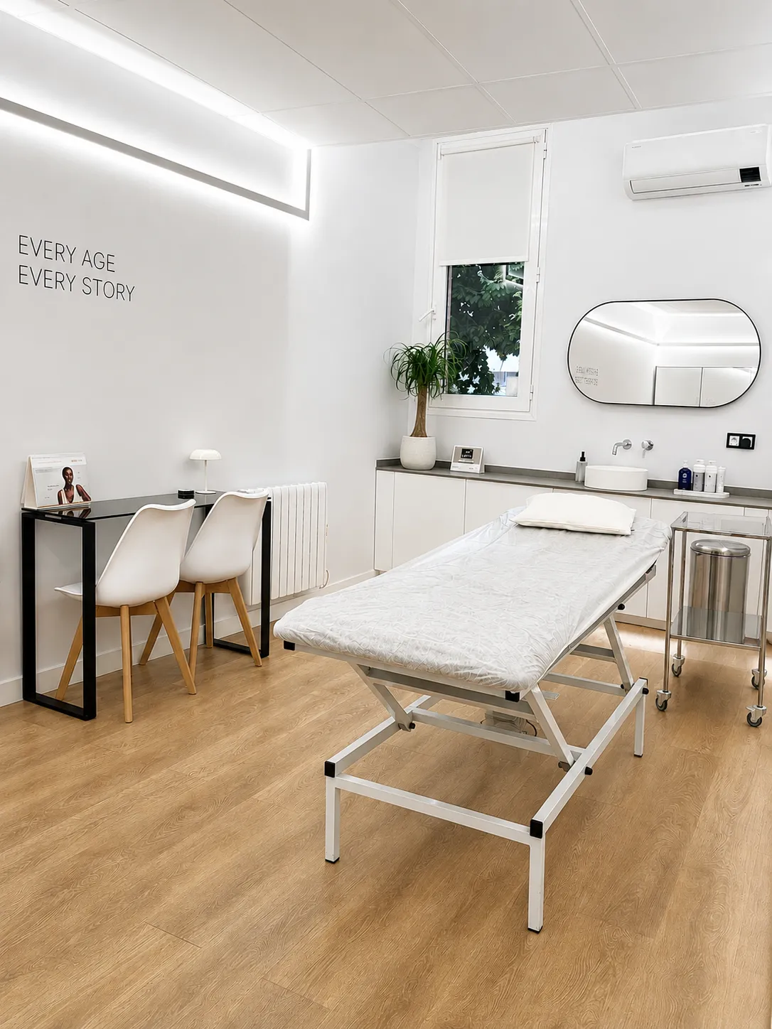 Sala de tratamiento de Clínica Skin.point®