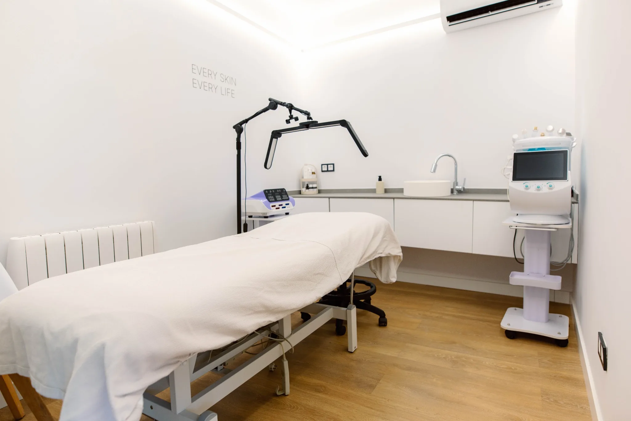 Sala de tratamiento de Clínica Skin.point®