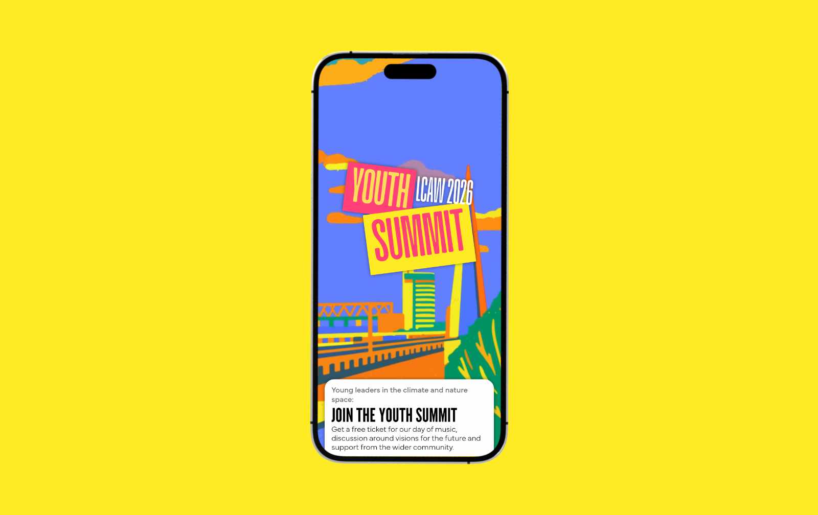 Youth Summit website preview