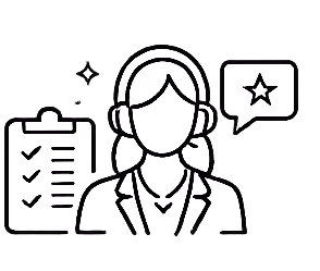 Personalized coaching icon.