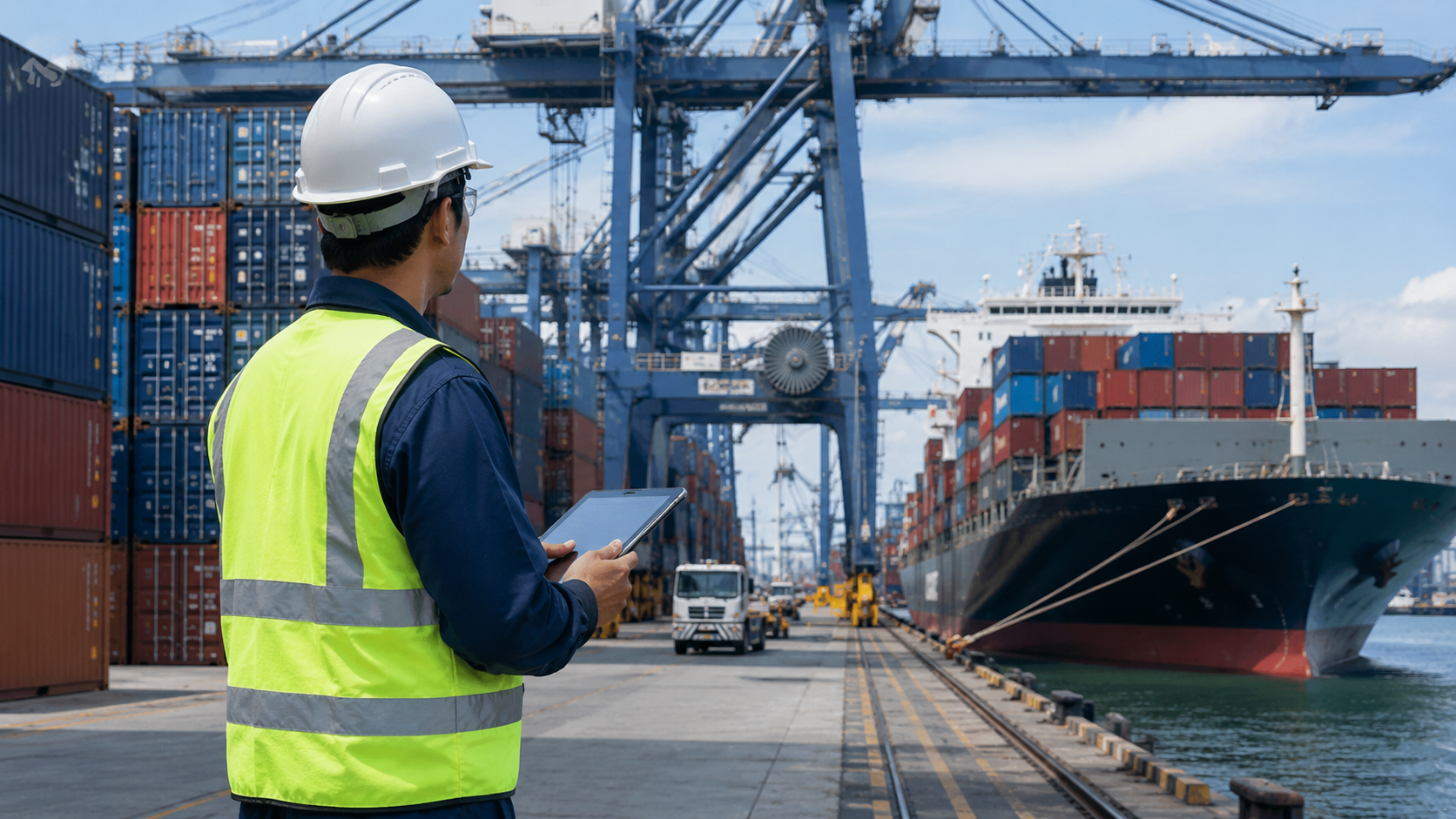 Import and export logistics support