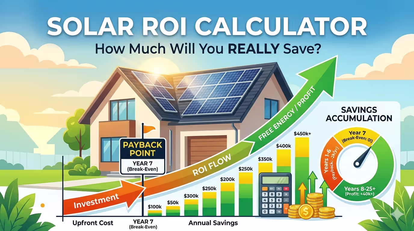 Solar ROI Calculator: How Much Will You Really Save?