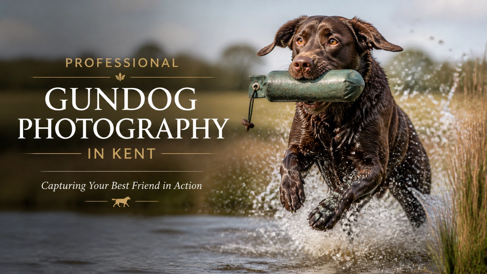 Professional Gundog Photography in Kent: Capturing Your Best Friend in Action
