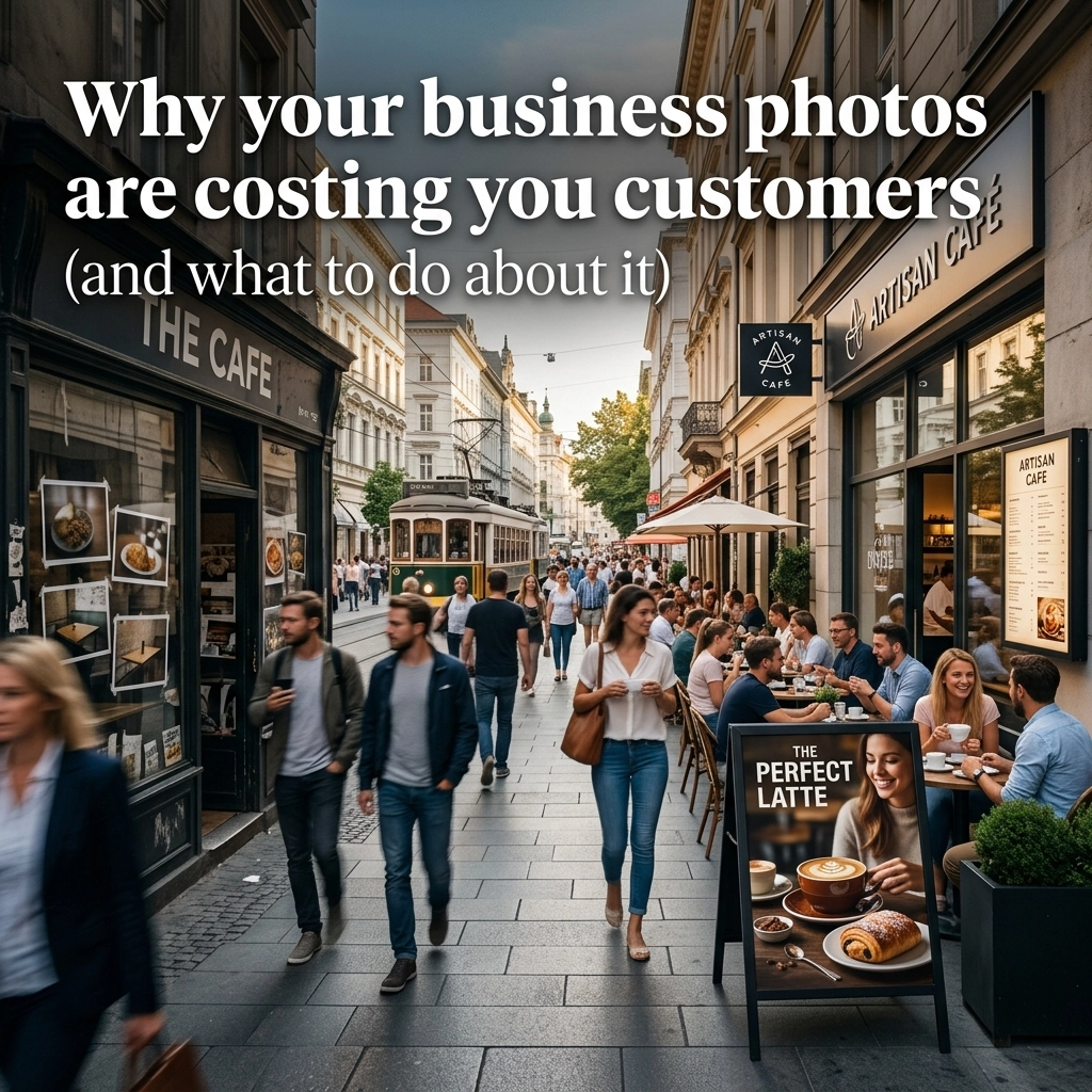 Why your business photos are costing you customers (and what to do about it)