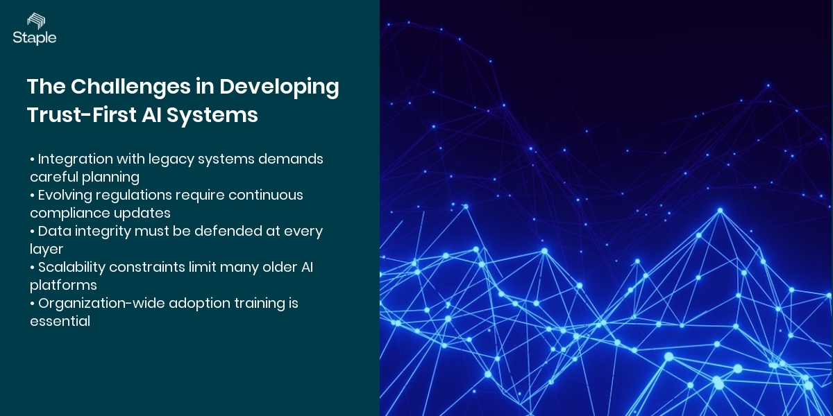 The Anatomy of a Trust-First AI Platform: Inside Staple’s Stack - the challenges in developing trust-first ai systems with industry benchmarks and ROI data