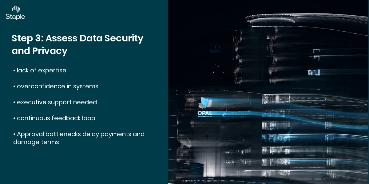 How to Run an Internal AI Audit ,  Before Regulators Do - step 3: assess data security and privacy and implementation approach