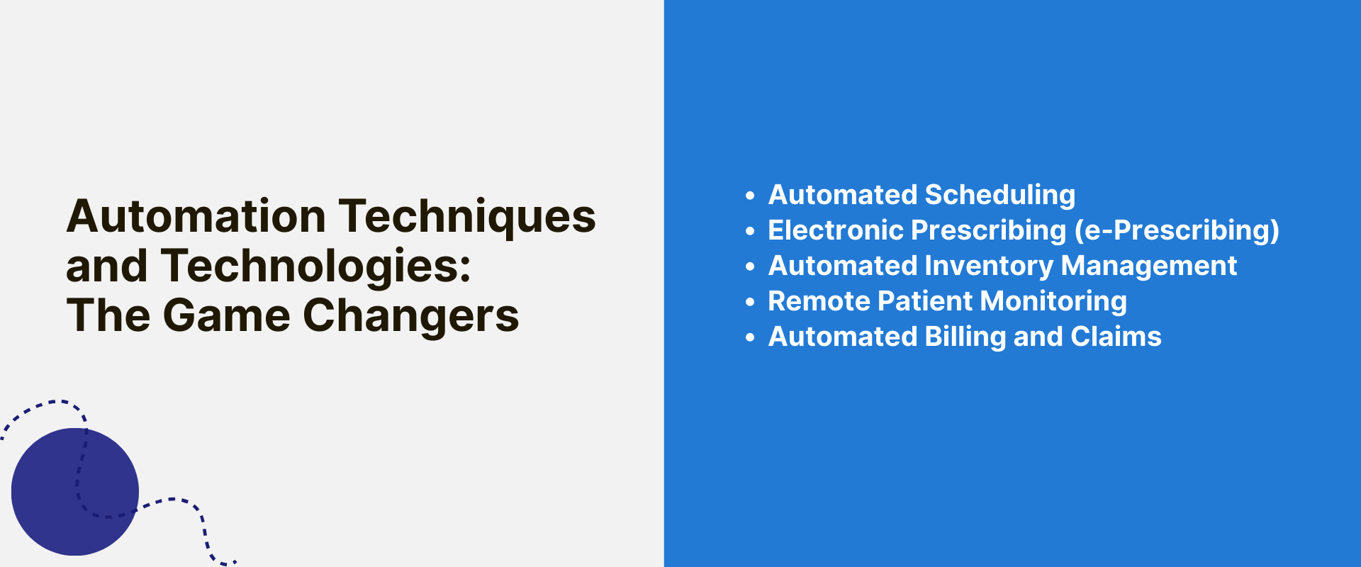 automation techniques and technologies FOR PATIENT CARE
