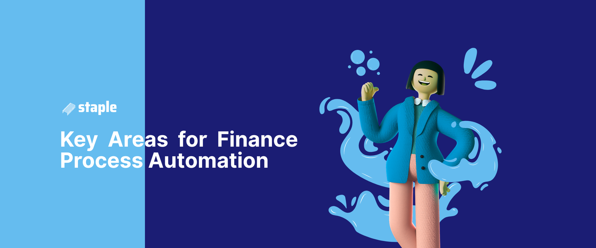 Key areas for finance process automation