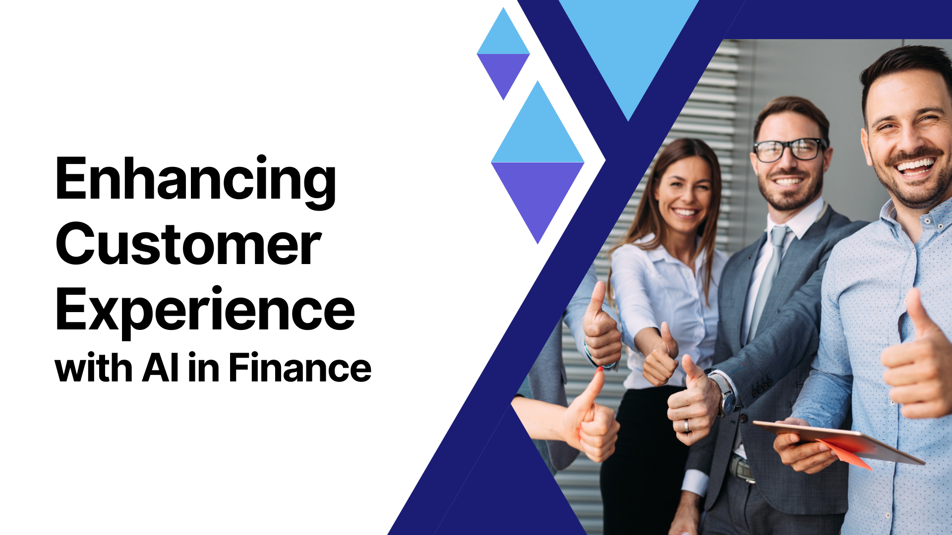 Enhancing customer experience with AI in finance