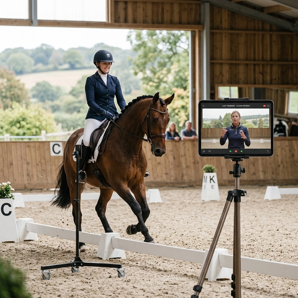 Is Online Dressage Training Really as Good as In-Person Lessons?