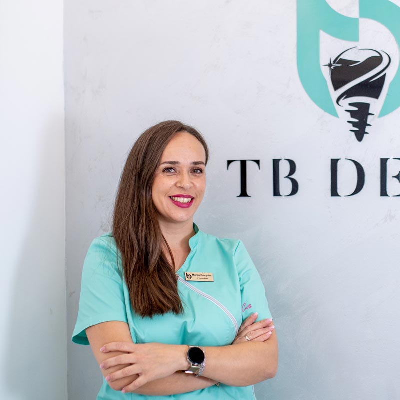 Dr Marija Krnojelac — stomatolog, TB Dent Trebinje