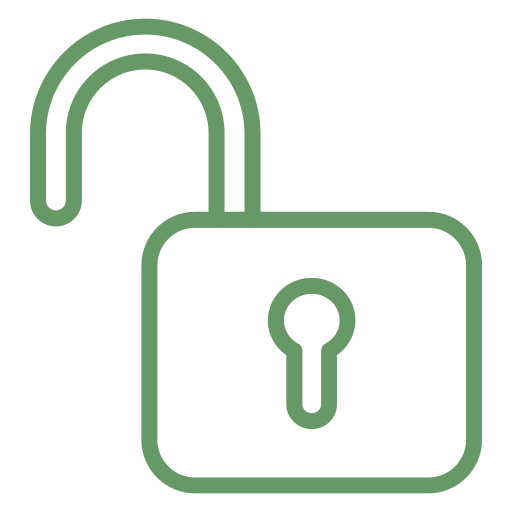 Padlock symbolizing unlocking app screen time