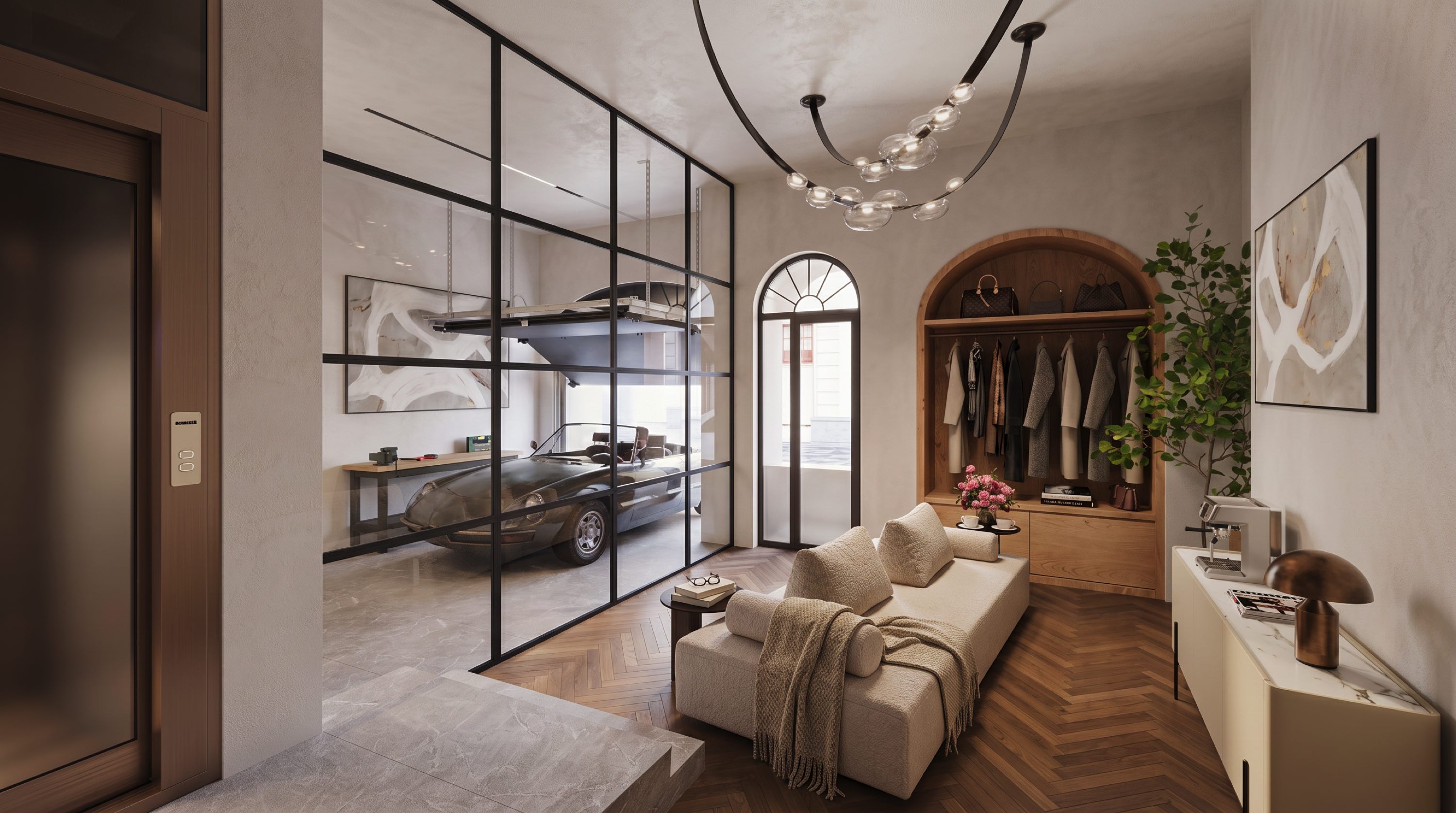 Villa Bosseria by Minotti