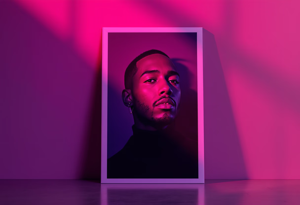 image of concert poster (for a musician & band)