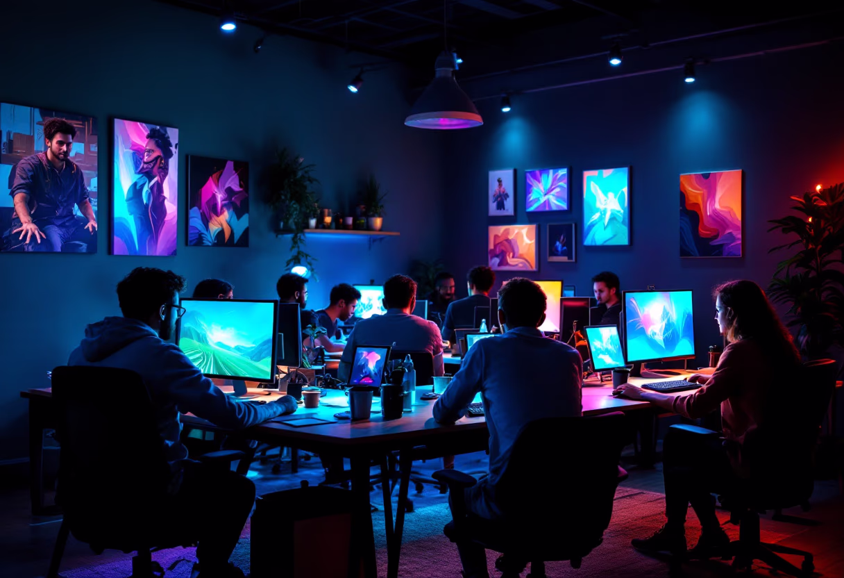 image of studio setting