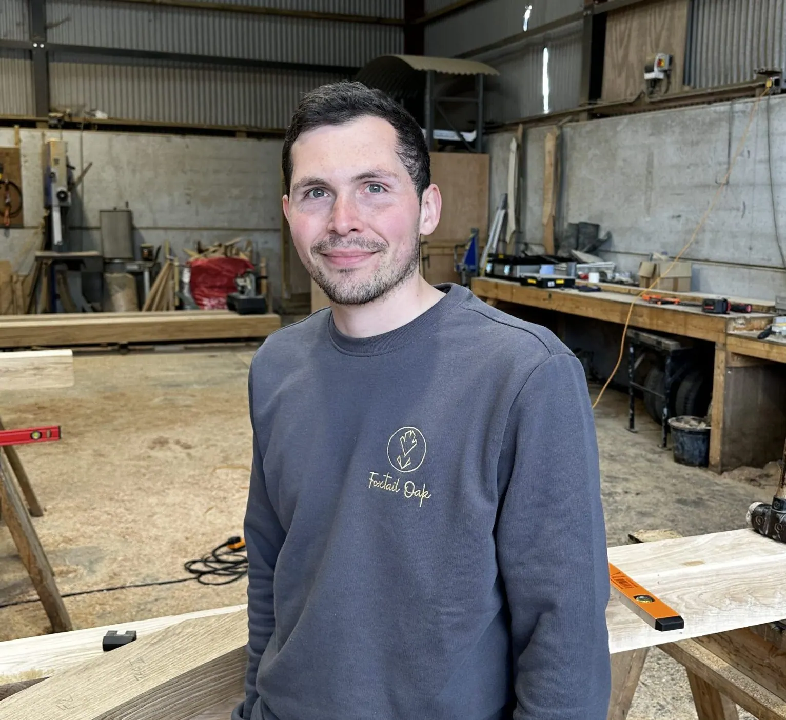 Luke Phillips, Carpenter at Foxtail Oak