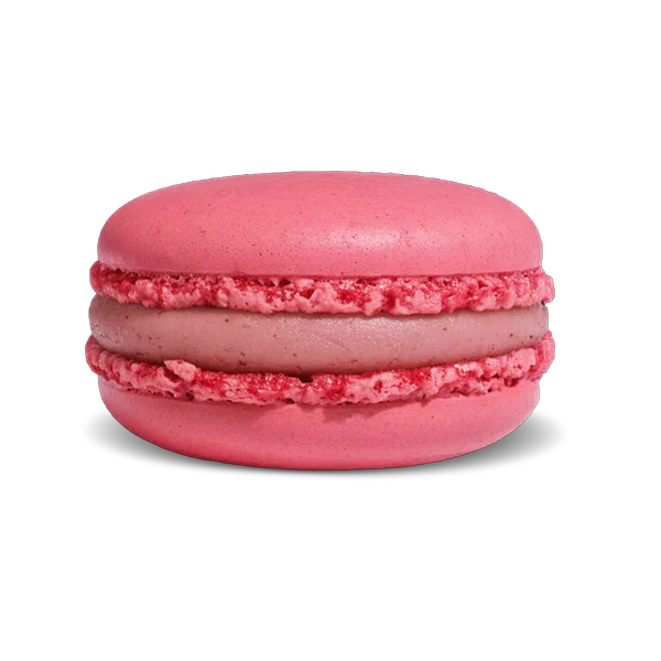 Macaron framboise intense