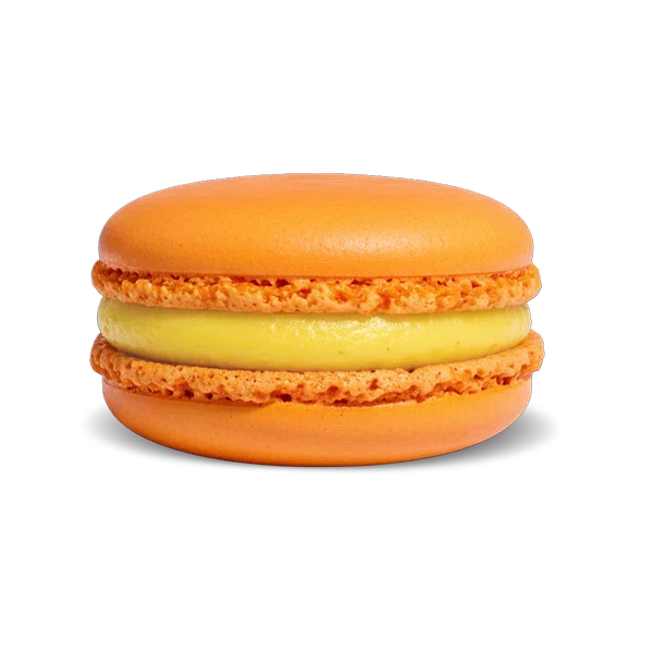 Macaron fruit de la passion intense Maison Derollier