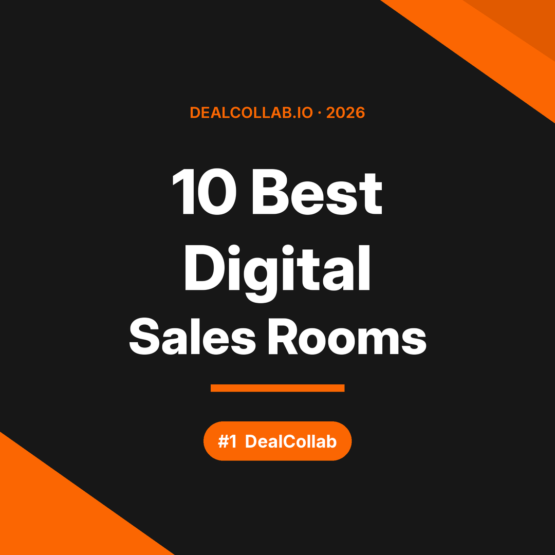 Best digital sales rooms 2026 ranked comparison
