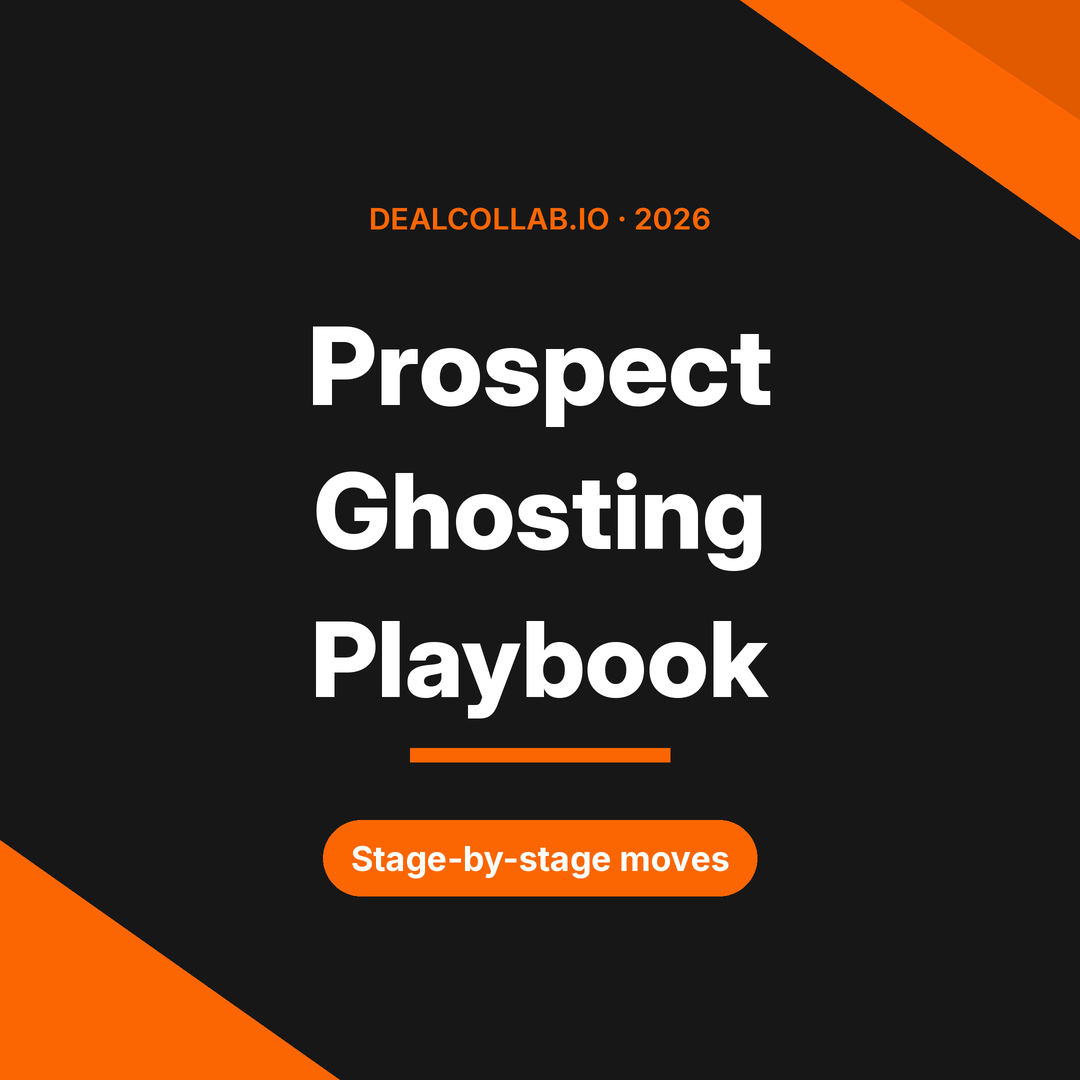 Prospect ghosting playbook stage by stage moves