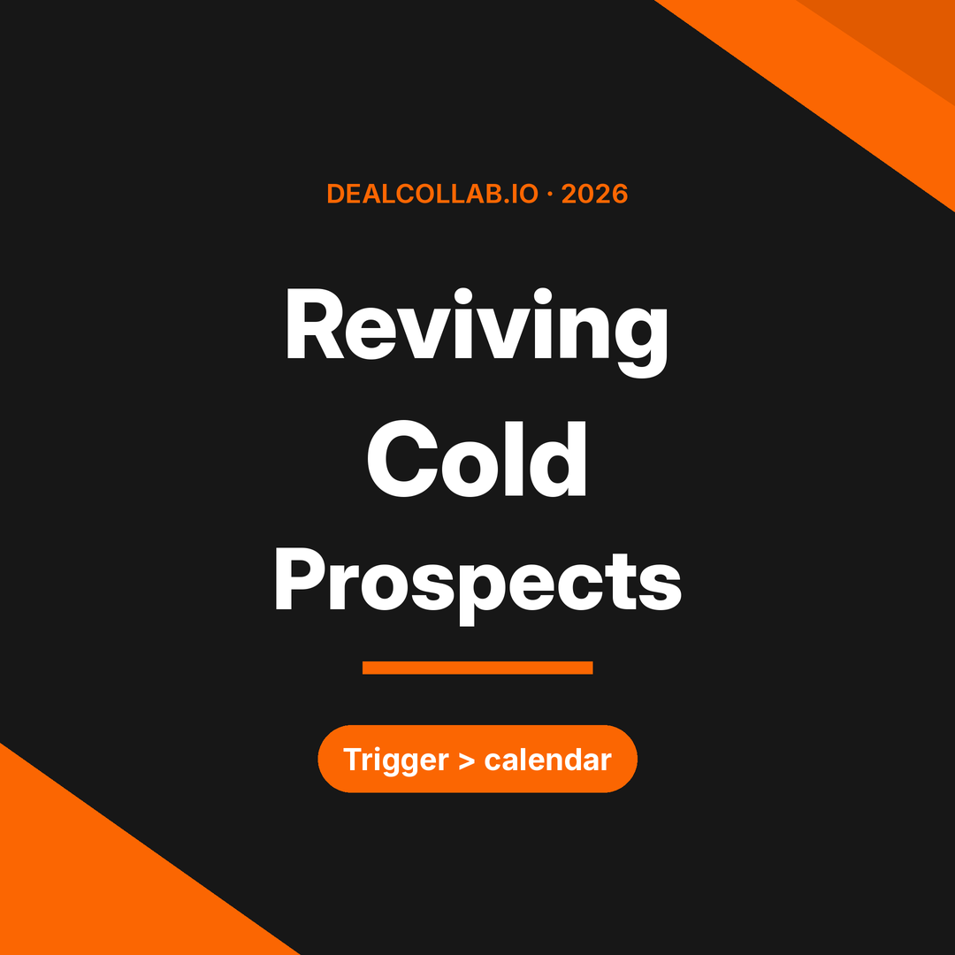 Re-engaging cold prospects trigger based revival guide