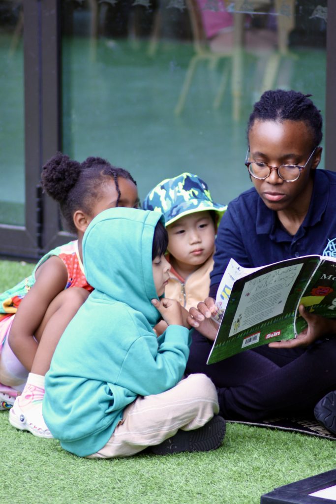 Pre-school child at the Nest in London