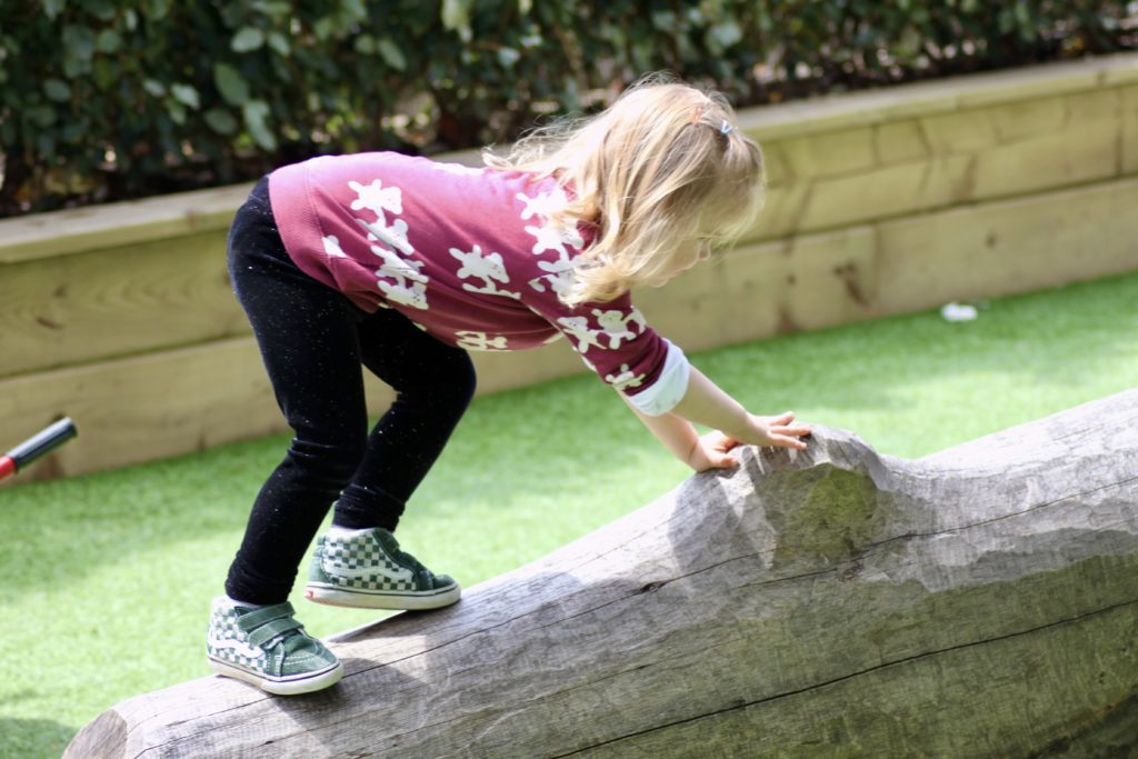 Children at the Nest nursery in Royal Wharf