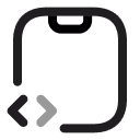Mobile development icon