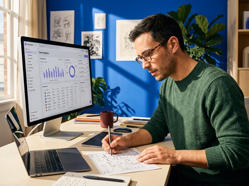 Your SaaS dashboard is a data dump with no hierarchy