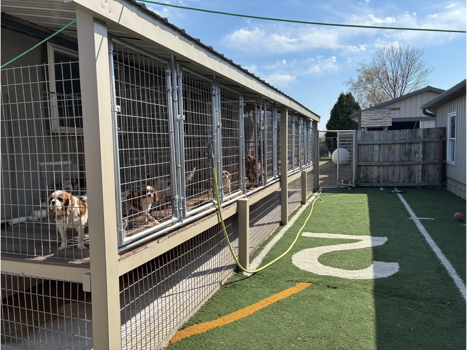 Kennel photograph taken at the Ohio inspection of Merle J Yoder – Apple Creek, OH on April 9, 2026, page 3 of the inspection report