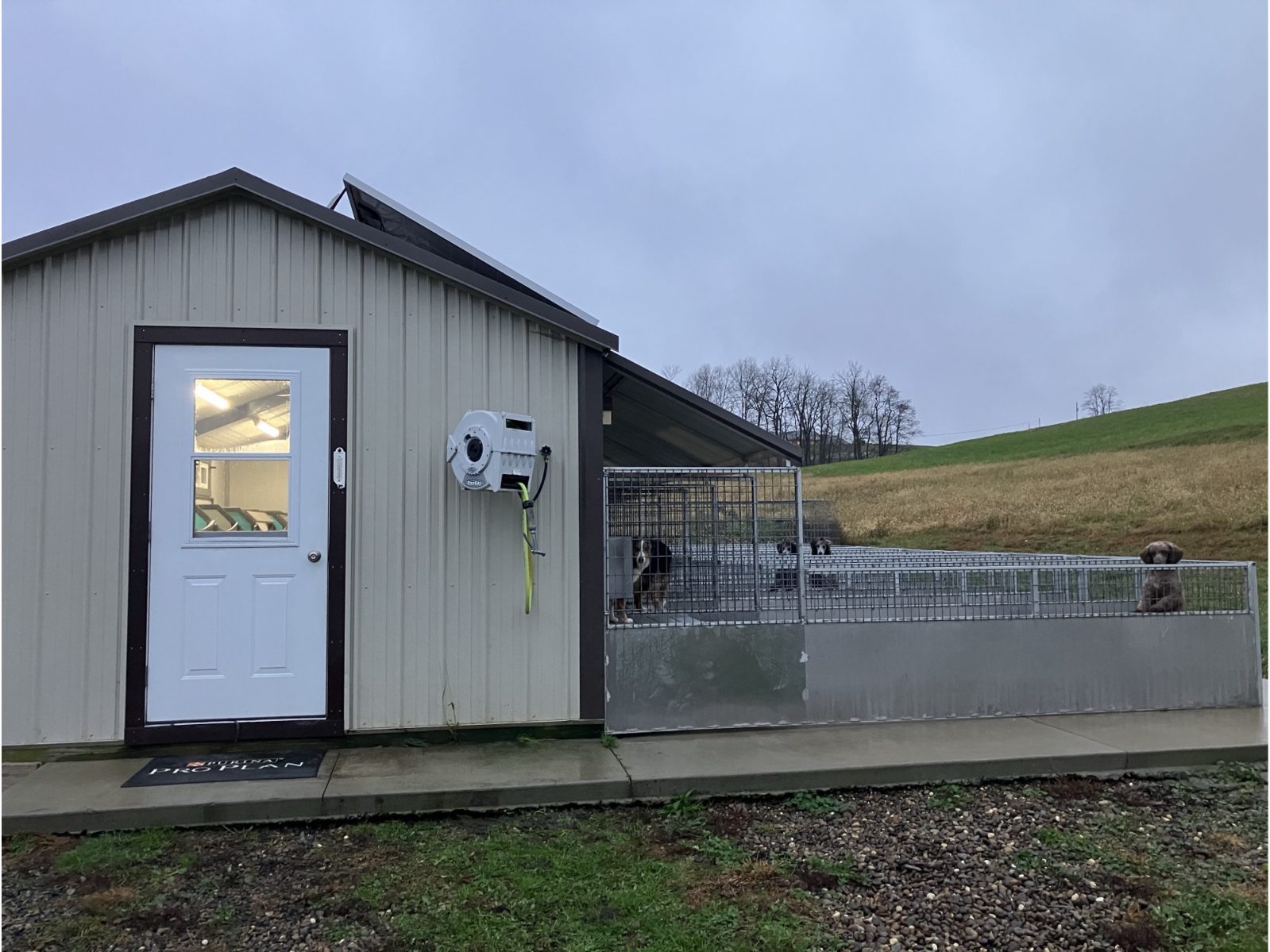 Kennel photograph taken at the Ohio inspection of Daniel M Hochstetler – Fresno, OH on November 14, 2024, page 3 of the inspection report
