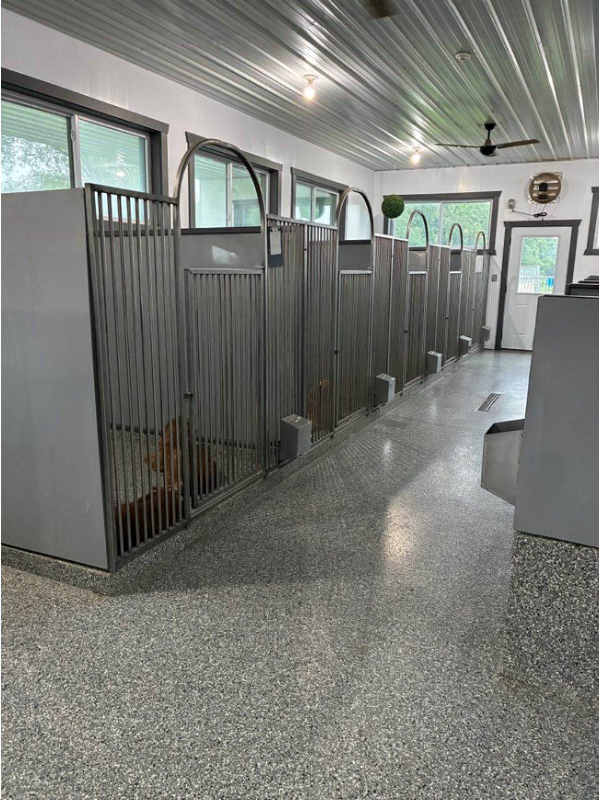 Kennel photograph taken at the Ohio inspection of Aaron Miller – Millersburg, OH on June 25, 2026, page 2 of the inspection report