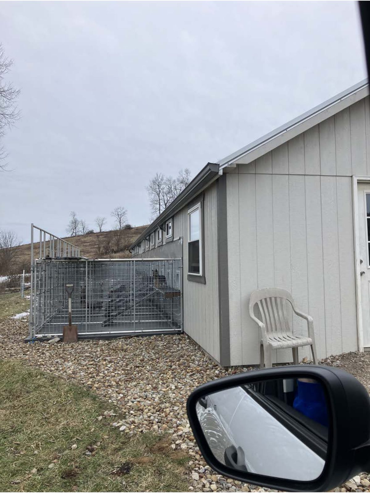 Kennel photograph taken at the Ohio inspection of Jacob R Miller – Clover Hill Acres on January 30, 2025, page 2 of the inspection report